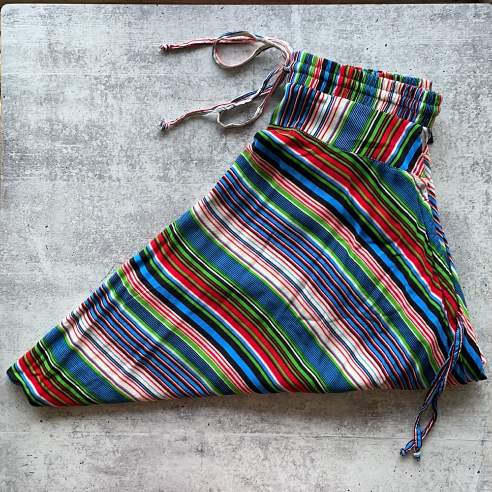 Striped Buddha Pants NWOT
